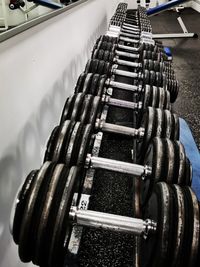 Dumbells tot 54kg (echt ijzer!)