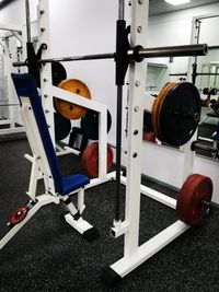 Veilig benen of borst trainen, Smith Machine